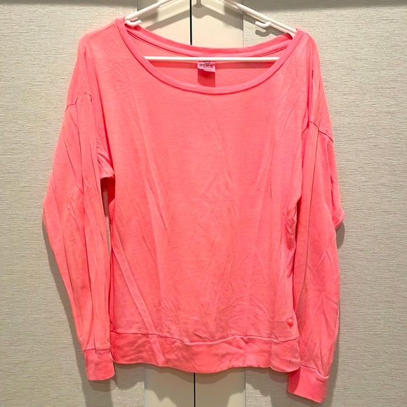 VICTORIAS SECRET PINK CREWNECK SHIRT! Size: SMALL. PERFECT CONDTION! - Picture 3 of 7